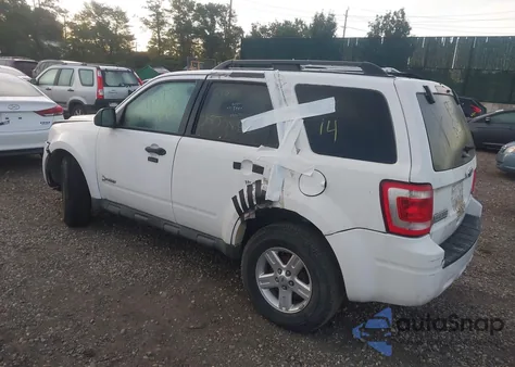 2012 Ford Escape Hybrid z USA, uszkodzony, nr VIN 1FMCU5K36CKB21691